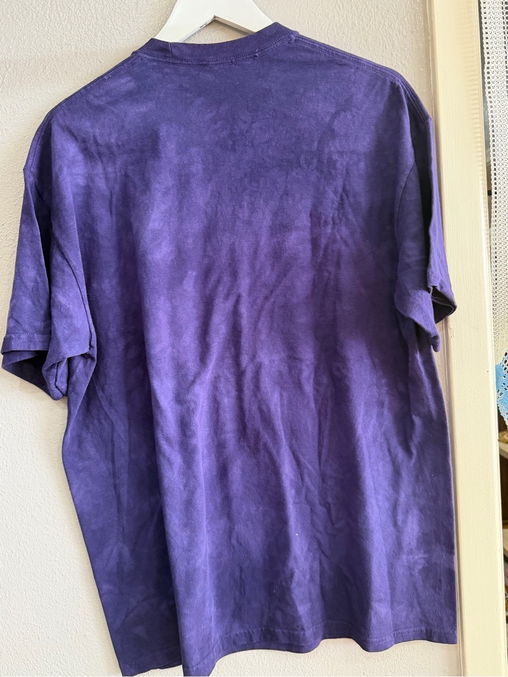 The Mountain' Purple Wolf & Planets Graphic Tee - Picture 4 of 4